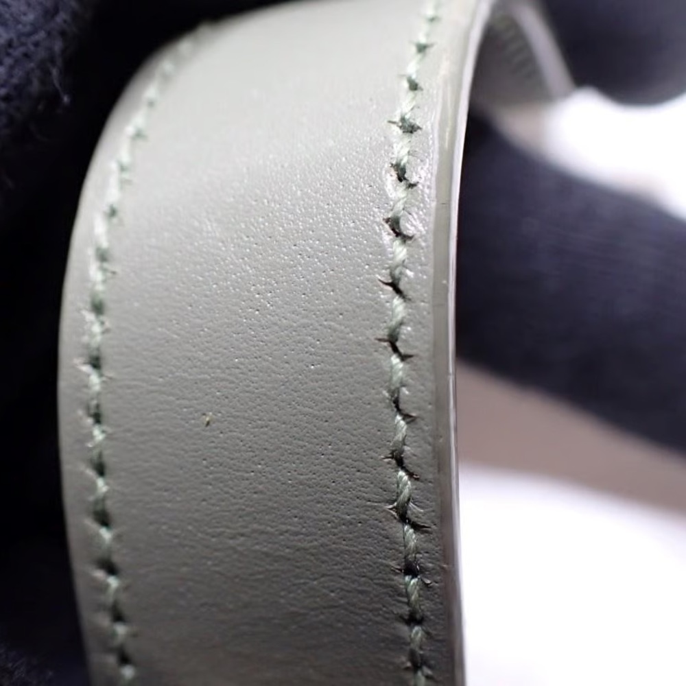 Saint Laurent Manhattan Shoulder Bag in Olive Green Leather - Picture 8 of 12